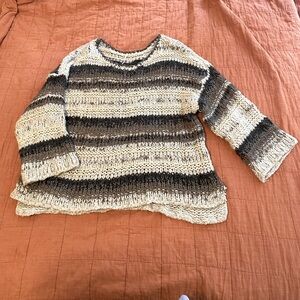 Free People Chunky Knit Sweater